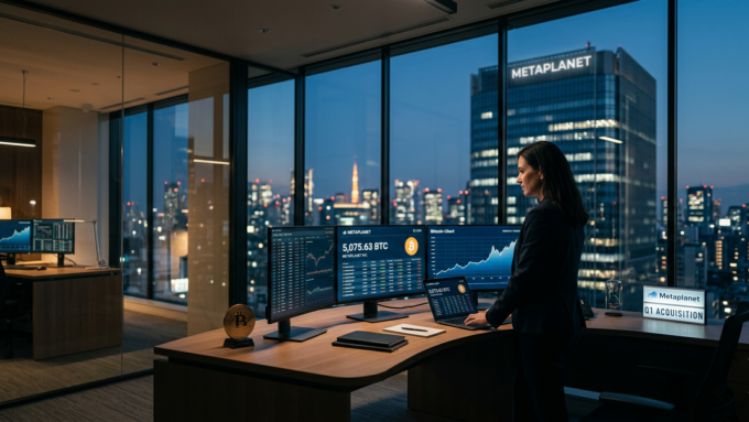 Metaplanet Adds 5,075 BTC in Q1, Becomes Third Largest Bitcoin Treasury